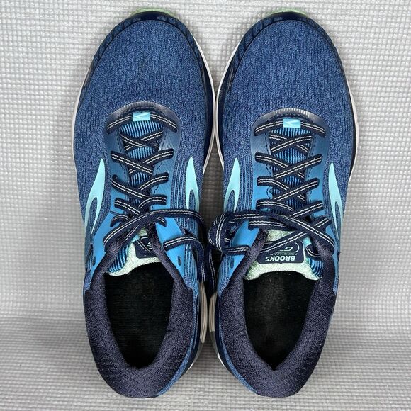 Brooks Adrenaline GTS DNA Womens 9B Medium Blue Running Training Athletic Shoes - Picture 9 of 11
